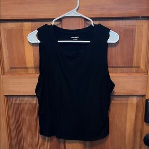 Old Navy Women's Classic Black Muscle Tee